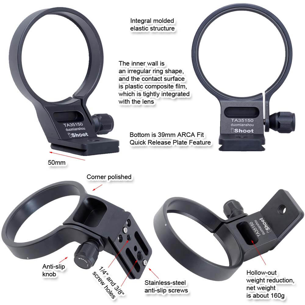 IShoot Lens Collar for Tamron  - Wine Xd review and price