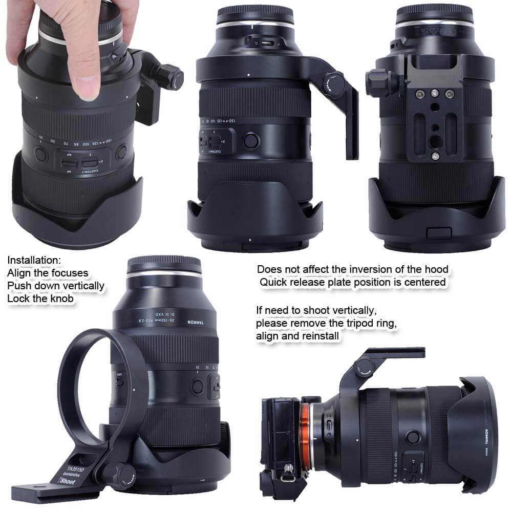 IShoot Lens Collar for Tamron  - Wine Xd review and price
