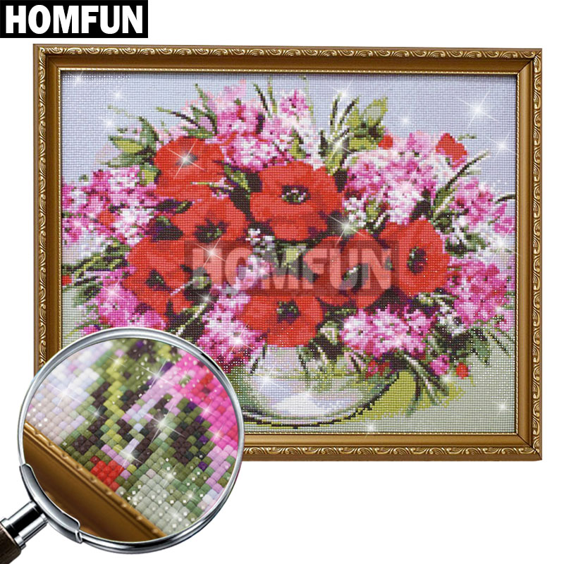 HOMFUN Diamond Painting Cross  - Beer Wine Up review and price