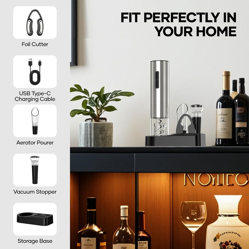 USB Electric Wine Opener,Recha - Wine Opener Electric review and price