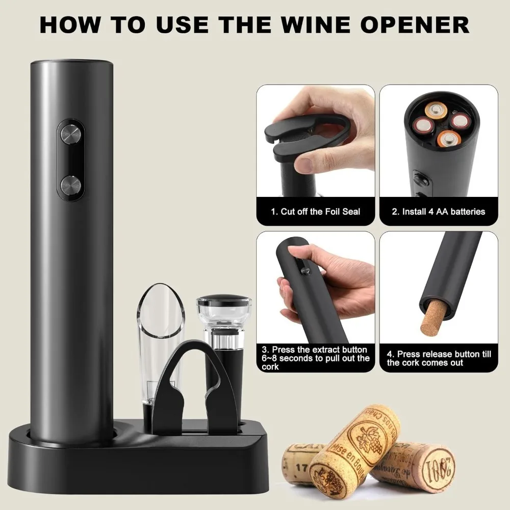 Electric Wine Bottle Opener Se - Wine Opener Electric review and price